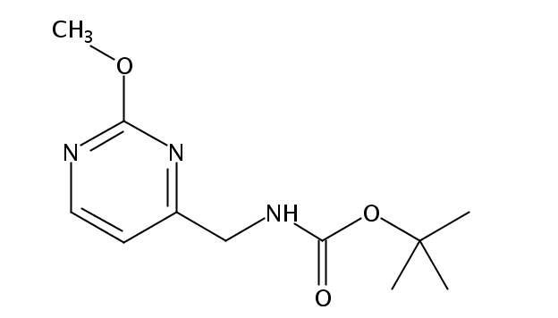 tert-Butyl ((2-methoxypyrimidin-4-yl)methyl)carbamate,CAS： 1632285-98-3