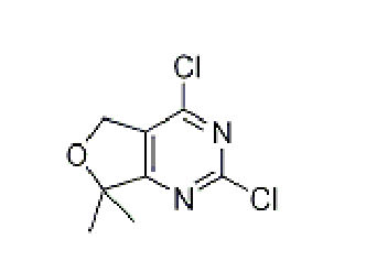 2,4-二氯-7,7-二甲基-5,7-二氢呋喃[3,4-D]嘧啶,CAS： 1260088-72-9