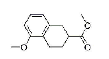 5-甲氧基-四氢萘-2-甲酸甲酯,CAS： 83781-71-9