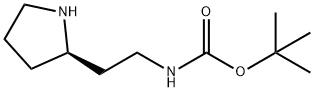 [2-(2R)-2-吡咯烷基乙基]氨基甲酸叔丁酯,CAS号： 720000-05-5