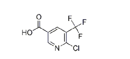 2-氯-3-三氟甲基吡啶-5-甲酸,CAS： 1110782-41-6