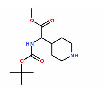 ALPHA-[(叔丁氧羰基)氨基]-4-哌啶乙酸甲酯, CAS： 219832-76-5