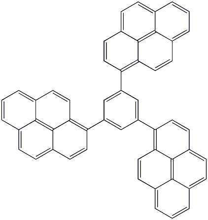 1,3,5-三(1-芘基)苯;1,3,5-三(1-芘基)苯cas:349666-25-7,TPB3