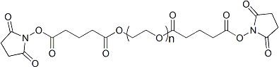二琥珀酰亚胺戊二酸酯基聚乙二醇SG-PEG-SG