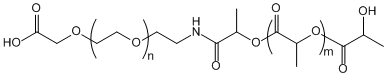 聚乳酸-聚乙二醇-羧基PLA-PEG-COOH