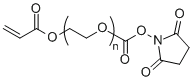丙烯酸酯-聚乙二醇-活性酯Acrylates-PEG-NHS