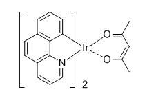 双(2-苯并[H]喹啉-C2,N&#039;)(乙酰丙酮)合铱(III)cas:337526-87-1,Ir(bzq)2(acac)