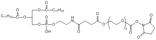 二油酰磷脂酰乙醇胺-聚乙二醇-琥珀酰亚胺碳酸酯DOPE-PEG-SC
