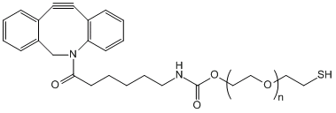 二苯并环辛炔-聚乙二醇-巯基DBCO-PEG-SH