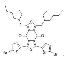 1,3-双(5-溴噻吩基)-5,7-双(2-乙基己基)苯并[1,2-c:4,5-c&#039;]二噻吩-4,8-二酮cas:1415929-78-0