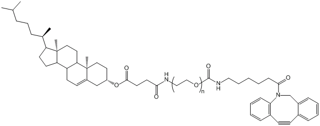 胆固醇-聚乙二醇-二苯并环辛炔CLS-PEG-DBCO