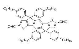 4,4,9,9-四(4-己基苯基)-4,9-二氢-s-茚并[1,2-b:5,6-b&#039;]二噻吩-2,7-二醛cas:	1884694-93-2,IDTB6-2CHO