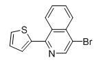 4-溴-1-(噻吩-2-基)异喹啉