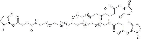 八臂聚乙二醇琥珀酰亚胺丁二酰胺酯8-ArmPEG-SAS