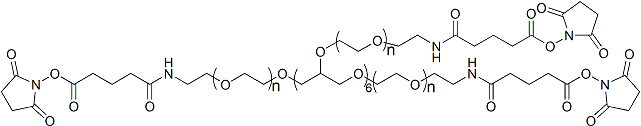 八臂聚乙二醇琥珀酰亚胺戊二酰胺酯8-ArmPEG-GAS