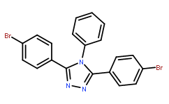 3,5-双(4-溴苯基)-4-苯基-1,2,4-三唑cas:208124-25-8