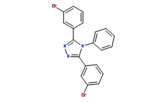 3,5-双(3-溴苯基)-4-苯基-4H-1,2,4-三唑cas:1198843-27-4