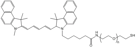 CY5.5-聚乙二醇-巯基CY5.5-PEG-SH