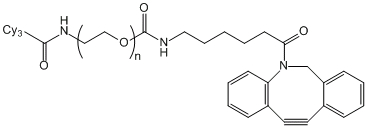CY3-聚乙二醇-二苯并环辛炔Cy3-PEG-DBCO