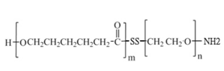 PCL-SS-PEG-NH2 聚己内酯-二硫键-聚乙二醇-氨基