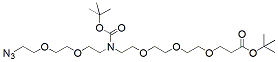 N-(Azido-PEG2)-N-Boc-PEG3-t-butyl ester CAS:2093153-07-0