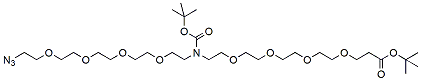 N-(Azido-PEG4)-N-Boc-PEG4-t-butyl ester CAS:2112737-20-7