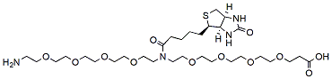 N-(Amino-PEG4)-N-Biotin-PEG4-acid CAS:2100306-84-9