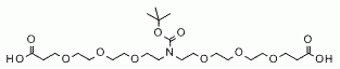 N-Boc-N-bis(PEG3-acid) CAS:2055023-35-1