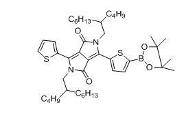 2,5-双(丁基辛基)-3-(5-(4,4,5,5-四甲基-1,3,2-二硼酸酯基-2)-噻吩-2)-6(噻吩-2)吡咯[3,4-c]吡咯-1,4(2H,5H)-二酮