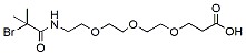 2-Bromo-2,2-dimethyl-acetamido-PEG3-acid CAS:2279944-67-9