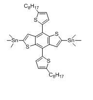 (4,8-双(5-辛基噻吩基)苯并[1,2-b:4,5-b&#039;]二噻吩基)双(三甲基锡)cas:1434174-52-3
