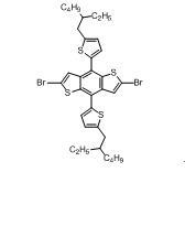 2,6-二溴-4,8-双(5-(2-乙基己基)噻吩-2-基)苯并[1,2-b:4,5-b&#039;]二噻吩cas:1482447-24-4