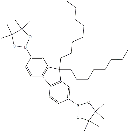 9,9-二辛基芴-2,7-二硼酸频哪醇酯cas:196207-58-6