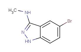 CAS:1289189-96-3;5-溴-N-甲基-1H-吡唑啉[3,4-b]吡啶-3-胺