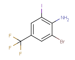 CAS:875306-20-0;2-溴-6-碘-4-三氟甲基苯胺