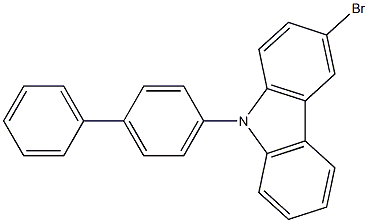 9-(4-联苯基)-3-溴咔唑cas:894791-46-9