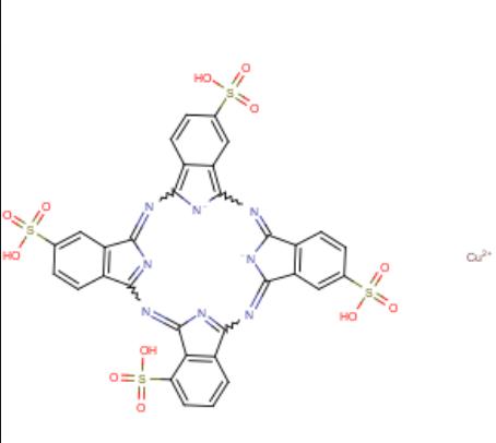 CAS:123439-80-5;铜酞菁-3,4,4,4-四磺酸四钠盐