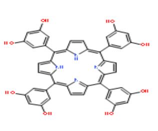 CAS:145764-54-1;5,10,5,20-四(3,5-二羟苯基) -21H,23H-卟吩