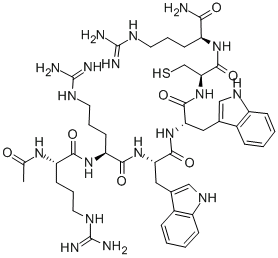 AC-ARG-ARG-TRP-TRP-CYS-ARG- NH2 cas:138559-60-1