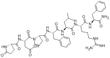 GLP-ASP-PRO-PHE-LEU-ARG-PHE-NH2: GLP-DPFLRF-NH2,cas:98495-35-3