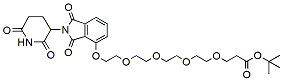 Thalidomide-O-PEG4-t-butyl ester CAS:2411681-87-1