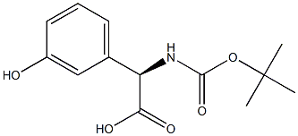 N-Boc-R-3-羟基苯甘氨酸cas:33130-90-4