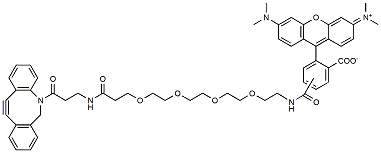 TAMRA-PEG4-DBCO CAS:1895849-41-8