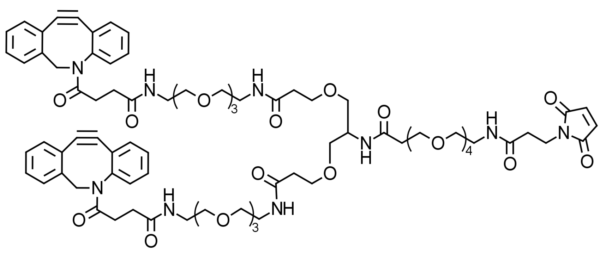 Mal-PEG4-bis-PEG3-DBCO