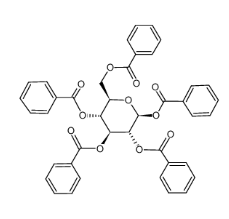 1,2,3,4,6-戊-O-苯甲酰基-D-吡喃葡萄糖苷cas:3006-49-3