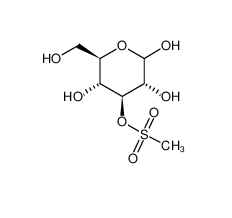 D-葡萄糖 3-甲烷磺酸酯cas:40631-95-6;[(3R,4S,5R,6R)-2,3,5-trihydroxy-6-(hydroxymethyl)ox-4-yl] methesulfonate