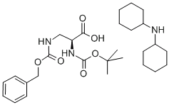 叔丁氧甲酰基-3-(Z-氨基)-L-丙氨酸(二环己胺)盐cas:65710-58-9