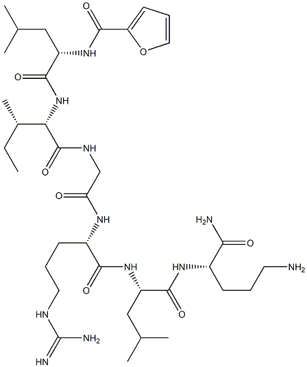 2-FUROYL-LEU-ILE-GLY-ARG-LEU-ORN-NH2,cas: 729589-58-6