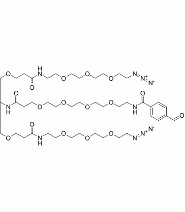 Ald-Ph-PEG4-bis-PEG3-N3