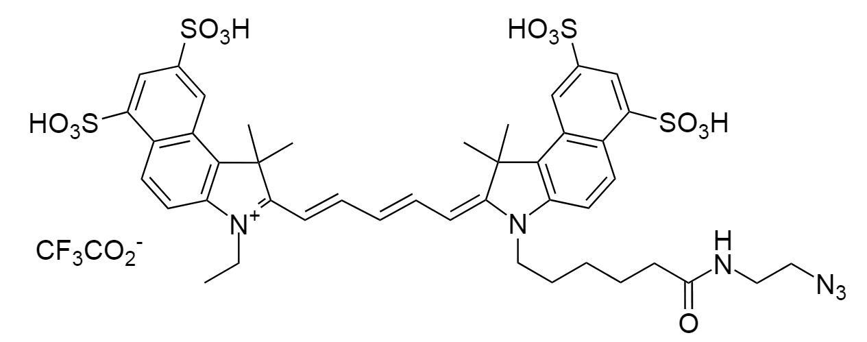 Cy5.5 N3|花青5.5叠氮化物